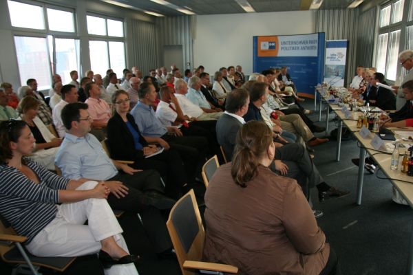 Unternehmerforum mit Kandidaten zur Bundestagswahl