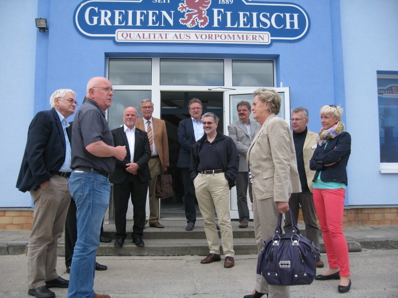 Exkursion in die Greifen Fleisch GmbH Greifswald