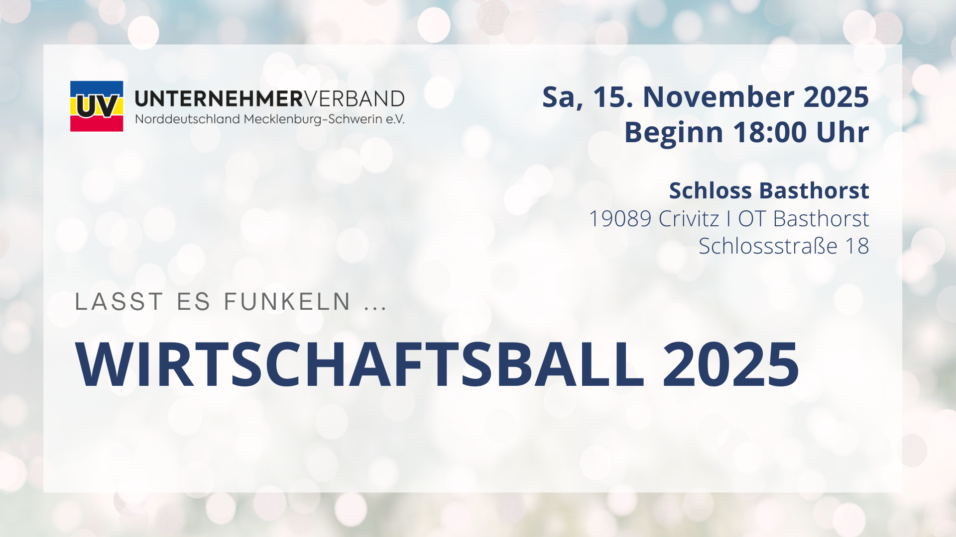 UV Wirtschaftsball 2025