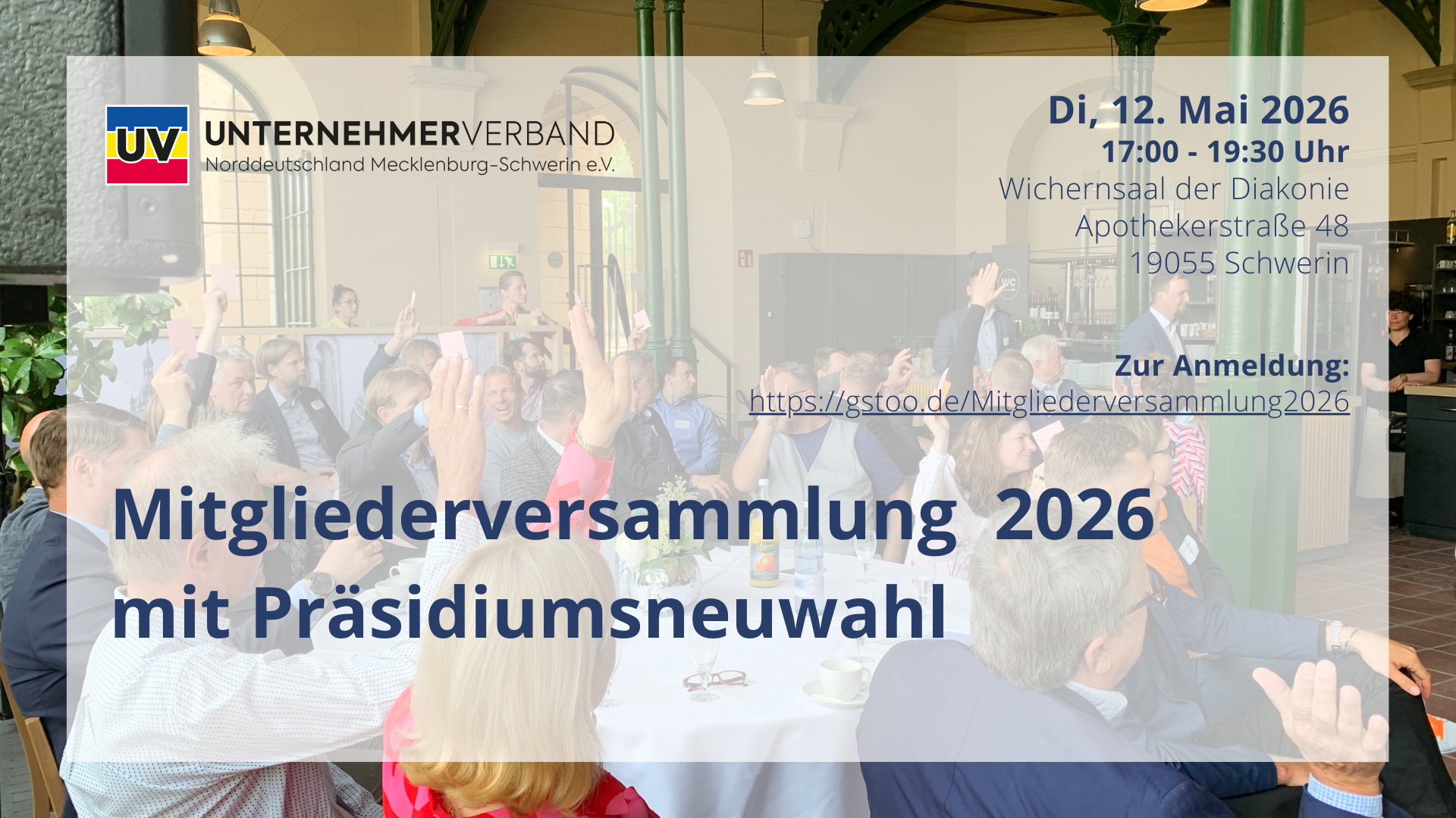 Mitgliederversammlung und Präsidiumsneuwahl 2026