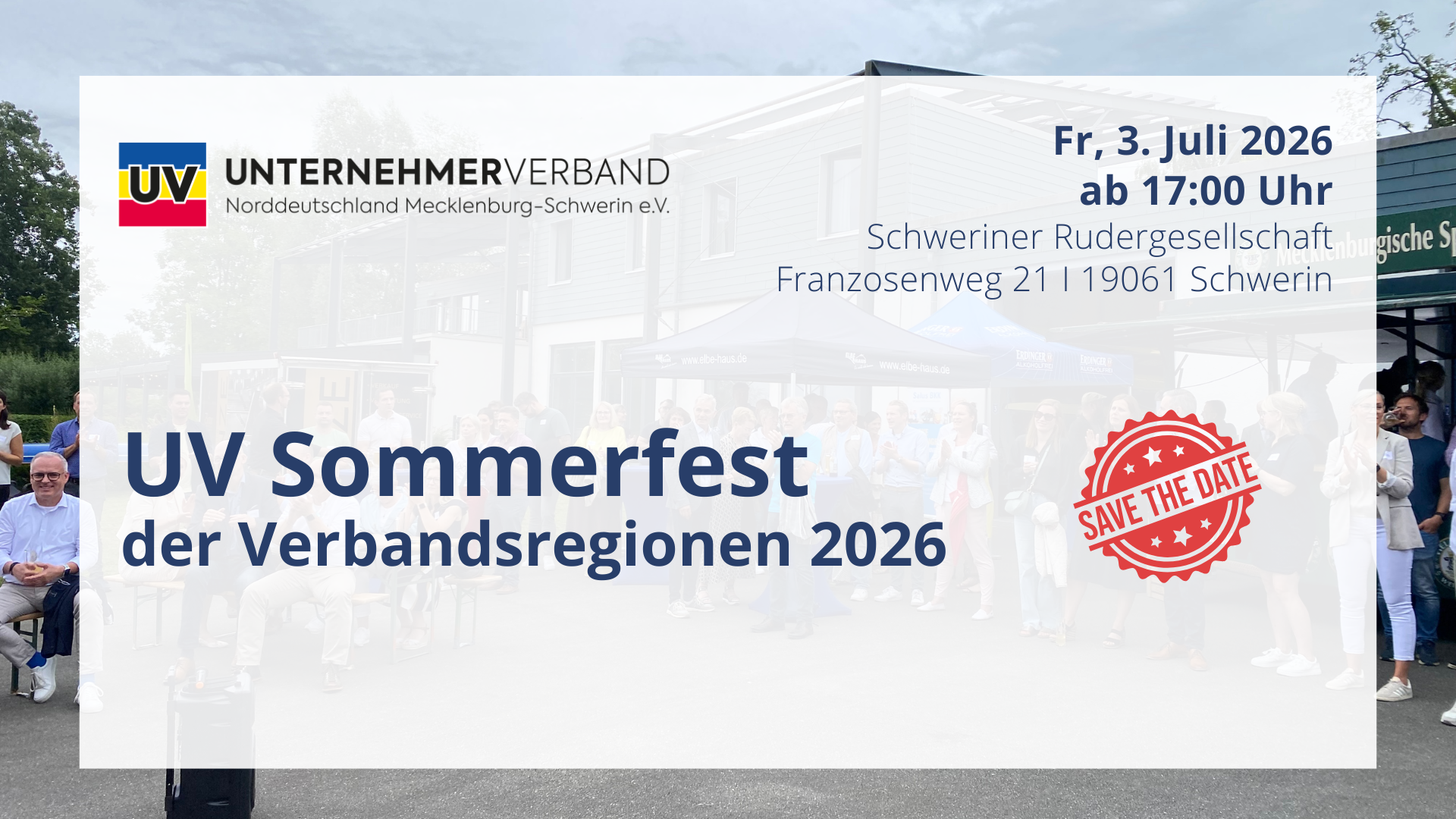 UV Sommerfest der Verbandsregionen 2026