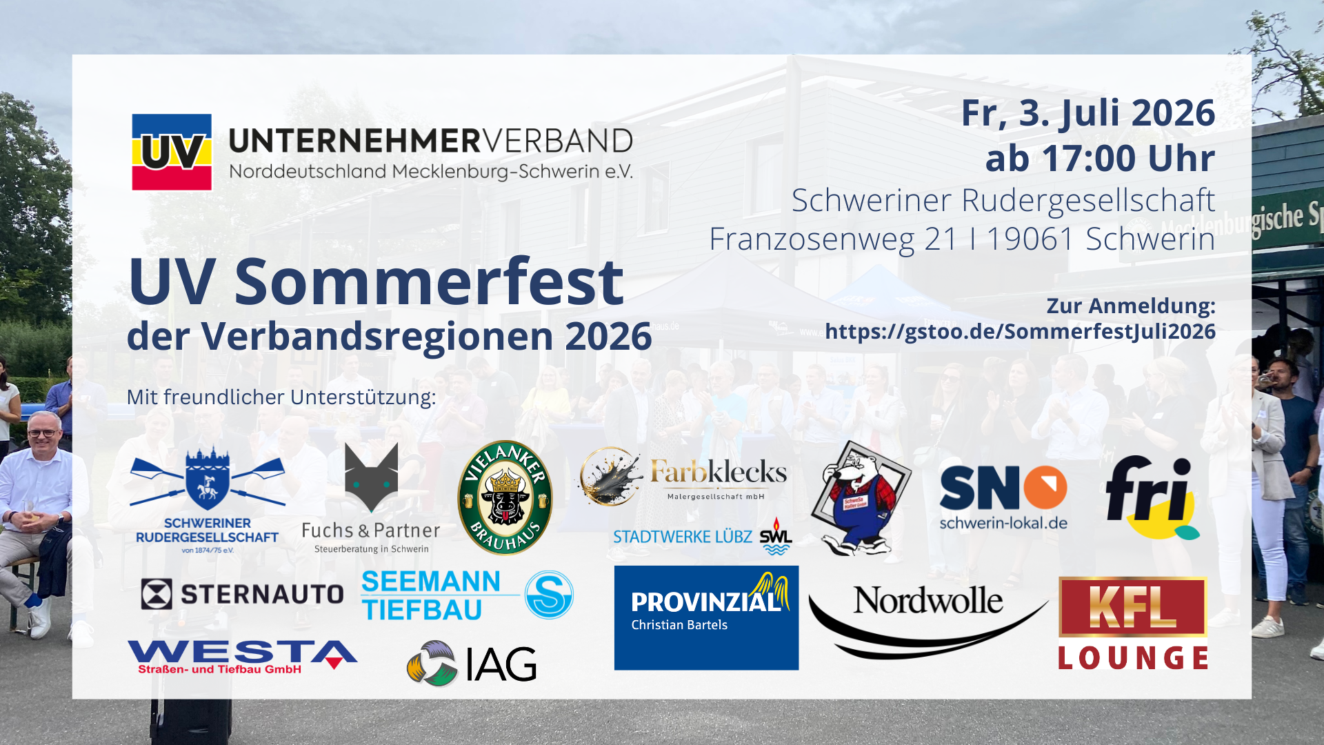 UV Sommerfest der Verbandsregionen 2026